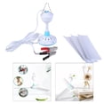 thumbnail image 2 of YIGSECU 12V Portable Ceiling Fan 20inch Hanging Ceiling Fan with Switches Outdoor Hanging Camping Tent Fan Gazebos Ceiling, 2 of 18