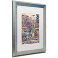 thumbnail image 2 of Trademark Fine Art "Homes" Canvas Art by Josh Byer, White Matte, Silver Frame, 2 of 4
