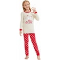 thumbnail image 4 of Pyjamas de Noël pour Garçons et Filles Ensemble de Vêtements de Noël 100 % Coton, 4 of 8