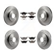 thumbnail image 1 of Transit Auto Front Rear Disc Brake Rotors and Ceramic Pads Kit for Car Ford Escape Mercury Mariner K8T-100925, 1 of 11