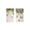 D, variant on Cinvoph 2pcs Cafe Half Window Curtains, Washabl Waterproof Short Window Tier Drapes, Stylish Decor Window Treatment For Rustic Home Kitchen Window Decoration 39"x27.5"