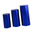 thumbnail image 4 of GUOOL 3 Pack Cylinder Plinth Covers, Cylinder Plinth Support Covers, Tablecloth Plinth blue, 4 of 9