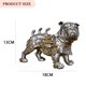 thumbnail image 3 of Resina mecánica Punk perro estatua artesanía Steampunks Animal escultura arte decoración (A) Likrtyny Libre de BPA, 3 of 6