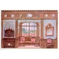 thumbnail image 3 of Georges Rémon 24x18 Black Modern Framed Museum Art Print Titled - Louis XV Dining Room. (1907), 3 of 5
