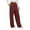 Wine, variant on Dasayo Palazzo Womens Pants Petite Plus Size Wide Leg Sweatpants Cargo Pants for Women on $9 L