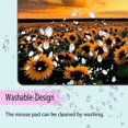 thumbnail image 4 of Gaming Mouse Pad, Golden Sunflower Floral Customized Designs Non-Slip Rubber Base Gaming Mouse Pads and Coaster Set,, 4 of 5