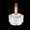 Yellow light, variant on Floating Saltwater Lamp, Ultra-Lightweight At 58g, 120h Continuous Light, No Charging Required, Perfect for Camping, Emergency Lights, And Home Use. Candle-Shaped, Long-Lasting Ambient Light.