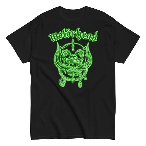 Motorhead - Neon Green Warpig T-Shirt