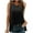 Black, variant on Aoochasliy Tank Tops for Women Women's Fashion Summer Hooded Collar Leisure Sleeveless Solid Vest Tops
