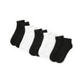 thumbnail image 3 of MeMoi Women's 10 Pair Pack Active Sport Solid Quarter Socks - Womens - Female, O/S, Black, 3 of 11