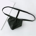 thumbnail image 3 of toraway Men's Seamless Simple Imitation Leather Personality Underwear L, 3 of 3