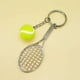 thumbnail image 3 of Mini lindo llavero de fútbol llavero de bolos llavero de tenis llavero de béisbol para hombres mujeres niños niñas regalos, 3 of 5