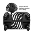 thumbnail image 6 of Uemuo Psychedelic Skull Illusion Art Printed Washable Luggage Cover - Fashion Suitcase Protector Fits 18-32 Inch Luggage -X-Large, 6 of 9