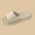 thumbnail image 5 of Orthopedic Slides for Men & Women, Unisex Recovery Sandals with Arch Support & Massage - Waterproof EVA Foam Comfort Slides Indoor Outdoor, Khaki,Size 38, 5 of 6