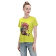 thumbnail image 4 of T-Shirt Basique à Manches Courtes pour Femmes une Pièce Chopper, 4 of 6