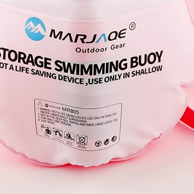 facefd Flotteur de Nage avec Sac Sec Bouée de Nage d'Eau Sécurité Flottant Rose