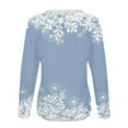 thumbnail image 7 of SYMOID Christmas Sweatshirts for Women,Women's Sweat Shirt with Snowman Graphic,Blue,M, 7 of 7