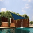 thumbnail image 4 of Medium Triangle Sail Shade Hunter Green, 4 of 5