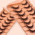 thumbnail image 5 of 3DMAO-01 7 pairs Eyelashes Invisible Band Fairy Lashes Extension, 5 of 5