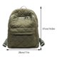 thumbnail image 2 of Mochilas de celosía de diamantes para mujer Mochila diaria de gran capacidad Mochila de viaje, 2 of 9