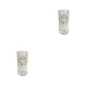 thumbnail image 1 of Naiovety 400ml Glass Cup With Straw Reusable Tea Milk Beer Mug Wine Restaurant Drinking Breakfast Large-Capacity Transparent 2piezas, 1 of 6