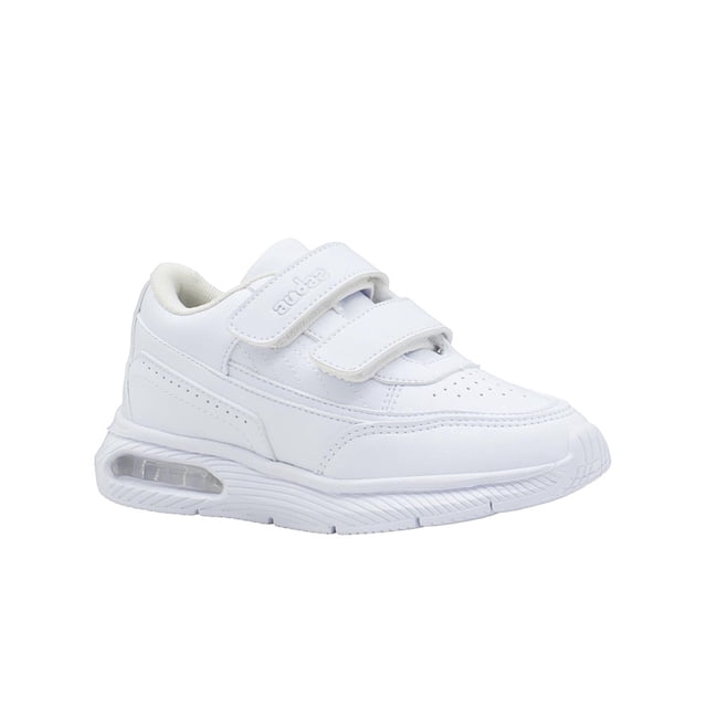 Tenis Escolar Infantil Audaz® Válvula Ligeros Antiderrapante blanco 16