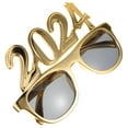 thumbnail image 4 of PAMINGONO 1 Pair Golden Number-shaped Plastic Glasses for New Year's Eve Party Decorative Eyewear, 4 of 8