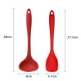 thumbnail image 2 of Utensilios de cocina Set-2 piezas de utensilios de cocina,Juego de utensilios de cocina de silicona resistente al calor, 2 of 5