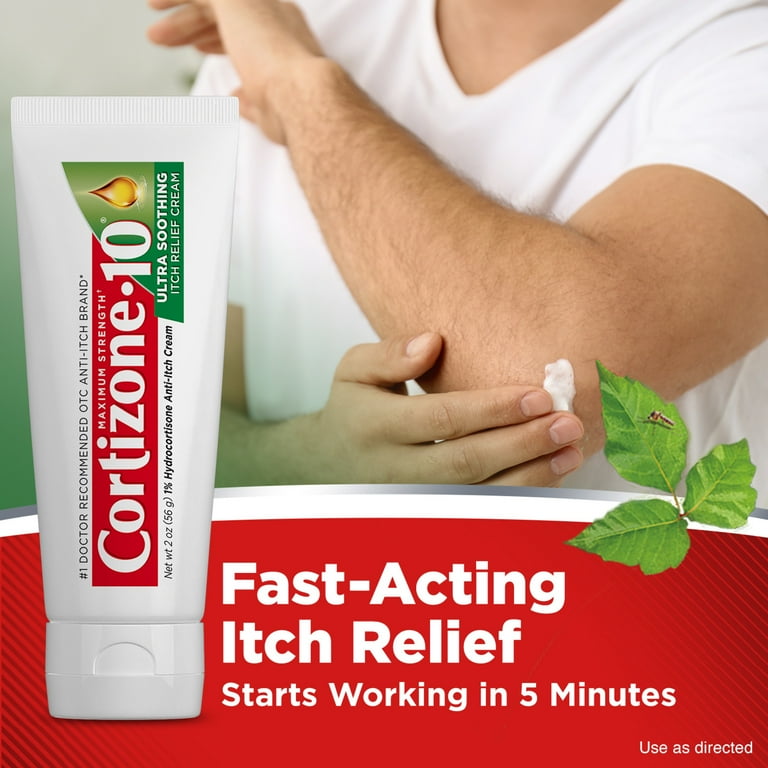 Cortizone-10 Maximum Strength Ultra Soothing Itch Relief Cream, 1