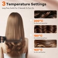 thumbnail image 2 of Cordless Hair Straightener Brush, Portable for Travel, Negative Ion Technology, Lightweight, 20-minute Auto Power Off, Flat Iron Comb for Thick Curly Hair, 2 of 9
