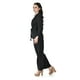 thumbnail image 2 of Conjunto sastre con cinto a rayas Roman Fashion /Juvenil, 12716 (Negro) negro M, 2 of 5