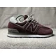 thumbnail image 1 of New Balance 574 Burgundy And Grey Men’s Sneakers Size 8, 1 of 6