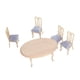 thumbnail image 2 of Silla de casa de muñecas, Silla de mesa de casa de muñecas 1:12 Sillas de mesa en miniatura Silla de mesa de casa de muñecas Eficiencia maximizada, 2 of 12
