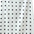 thumbnail image 4 of Women's Polka Dot Lace Hem Midi Sleep Skirt, Elastic Waist Lace Trim Half Slip Loungewear Skirt White M(M), 4 of 5