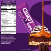 Quest Stacks Protein Bars, Brownie a la Mode Flavor, 20g of Protein, 4 Count