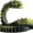 Black Gold, variant on 12in 3D Printed Snake Toys, Flexible 3D Printed Animal, Fidget ADHD Snake Toys, Perfect Desk Pet for Animal Collectors, Easter Basket Essentials, Easter Basket Stuffers