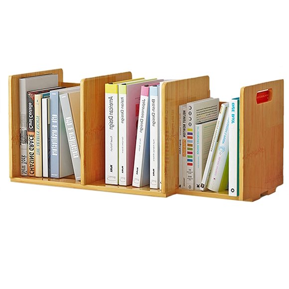 Fox claw Desktop Bookshelf Expandable Desktop Organizer counter Bookcase Desk Storage Organizer Display Shelf Rack for Office Supplies, Kitchen ,Bathroom (Size 3)