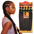 thumbnail image 1 of Sensationnel X-pression cabello trenzado preestirado - 10x trenza de 48 pulgadas, trenza sintética retardante de llama kanekalon para trenzas de caja y giros (2 MARRÓN OSCURO), 1 of 5