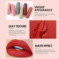 thumbnail image 4 of MISS ROSE 6 Colors Matte Waterproof Lipstick Set,Labiales Matte Larga Duracion 24 Non-Stick Cup Matte Carved Lipstick,Best Gifts for Girl or Women, 4 of 11