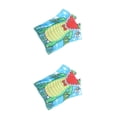 thumbnail image 3 of Matsuzay Toalla de baño, capucha de baño, toallita para niños, suministros de baño, equipo de natación, práctico estilo de dibujos animados lavable, Tipo 1 2piezas Matsuzay CBP585793, 3 of 6