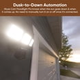 thumbnail image 2 of Restored WYZE Floodlight Camera Pro, 3000-Lumen LEDs, 180° Wide View, 2K HD Outdoor Security Camera, Motion Detection, 105dB Siren, Cloud & Local Storage, Color Night Vision, Wired (Refurbished), 2 of 9
