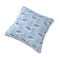 thumbnail image 2 of Rateoe Rainbow Dinosaur Pattern Throw Pillow Cover Premium Pillow Stuffer Sham Square for Decorative Cushion Bed Couch Sofa(Pillow insert not included), 2 of 8
