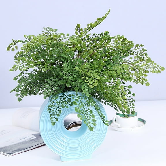 Cheers US Artificial Palm Leaves Large Faux Plants Fake Plants Palm Leaf Greenery Tropical Palm Tree Leaves for Palm Wedding Arrangement Jungle Party Decorations