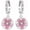 Cherry blossom, variant on 925 Sterling Silver Drop & Dangle Earrings for Women,Butterfly Dragonfly and Bee|Flower and leaf Earrings, Suitable for Sensitive Ears Fashion Jewelry Gift- Hypoallergenic Earrings