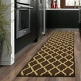 thumbnail image 1 of Ottomanson Ottohome Collection Non-Slip Rubberback Elegant Trellis Design Indoor Area Runner Rug, 1 of 7