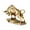 Gold, variant on Clearance! Resin Golden Bull Statue 8 Inch High Wall Street Bull Statue Good Luck Desk Decoration Stock Trader Home And Study Decoration Wealth & Power Collectible Figurines