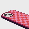 thumbnail image 5 of Caseco Mag-Safe iPhone 13 Pink Checkerboard Print Case, 5 of 5