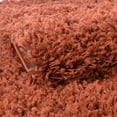 thumbnail image 4 of Unique Loom Solid Shag Rug , 12' 0" x 15' 0" ,Terracotta, 4 of 7