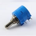 thumbnail image 3 of 2 Pc 10K Ohm Potentiometer Multiturn Vertical Precision Adjustable Resistor High, 3 of 6