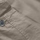 thumbnail image 3 of Ceisia Men's Gift Relaxed Cotton Cargo Shorts Mid-Rise Elastic Waist Zipper Side Pockets Snap-button Cargo Pockets Shorts, 3 of 7